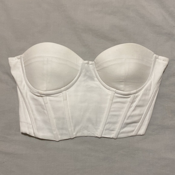 NEVER WORN: Princess Polly Corset White Top - Picture 5 of 7
